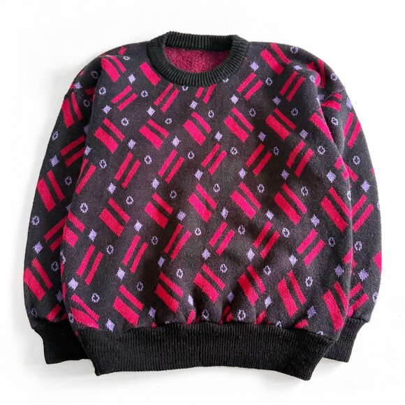 🧡 Vintage 1980's Style Sweater - Picture 1 of 6